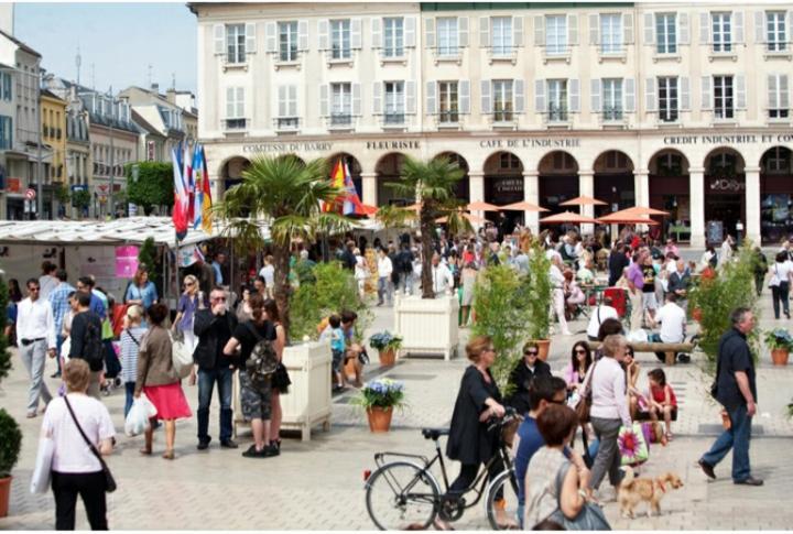 Saint-Germain-En-Laye: Grand Studio En Centre Ville A 2 Minutes Du Rer 외부 사진